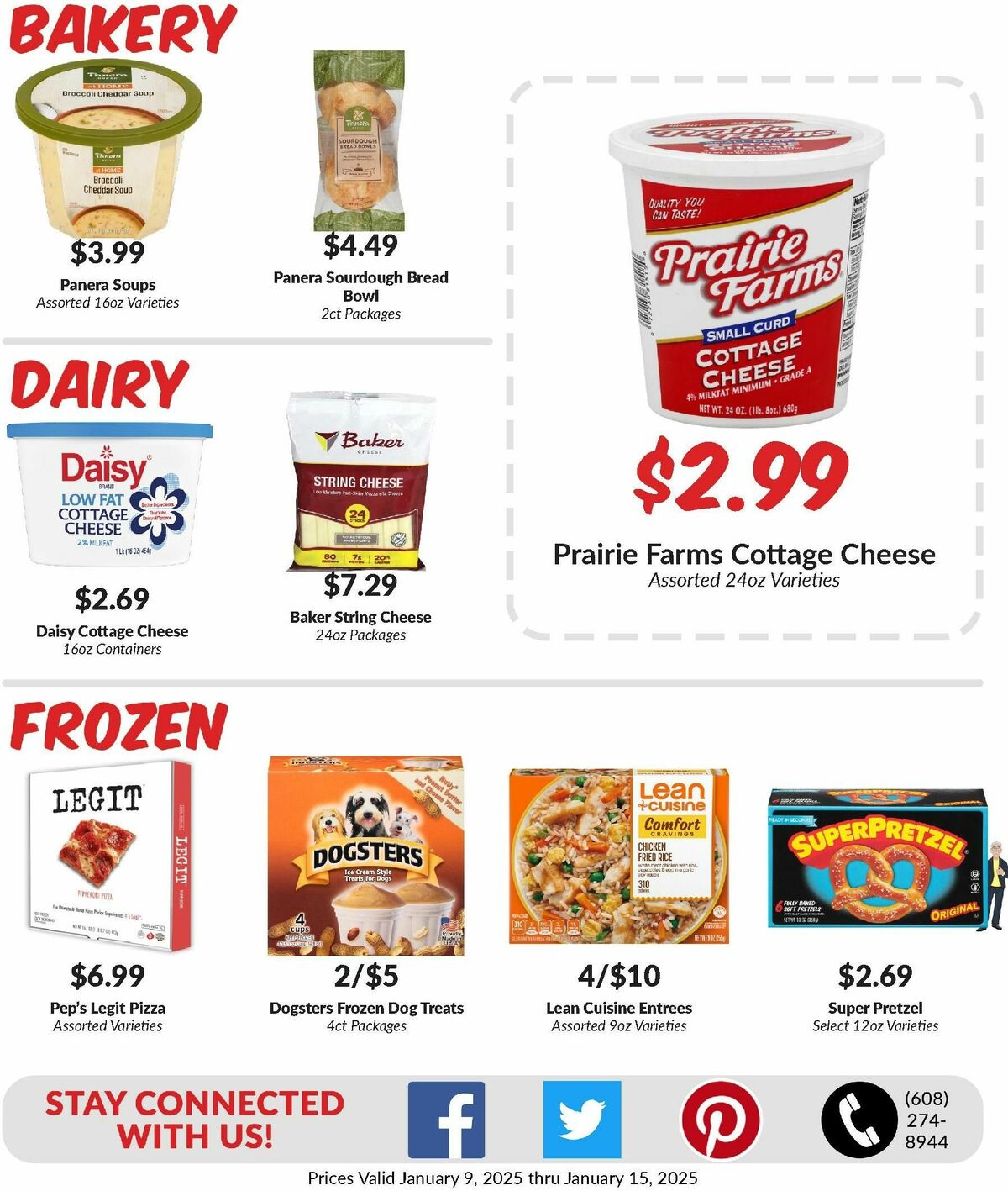 Woodmans Food Market Weekly Ad from January 9