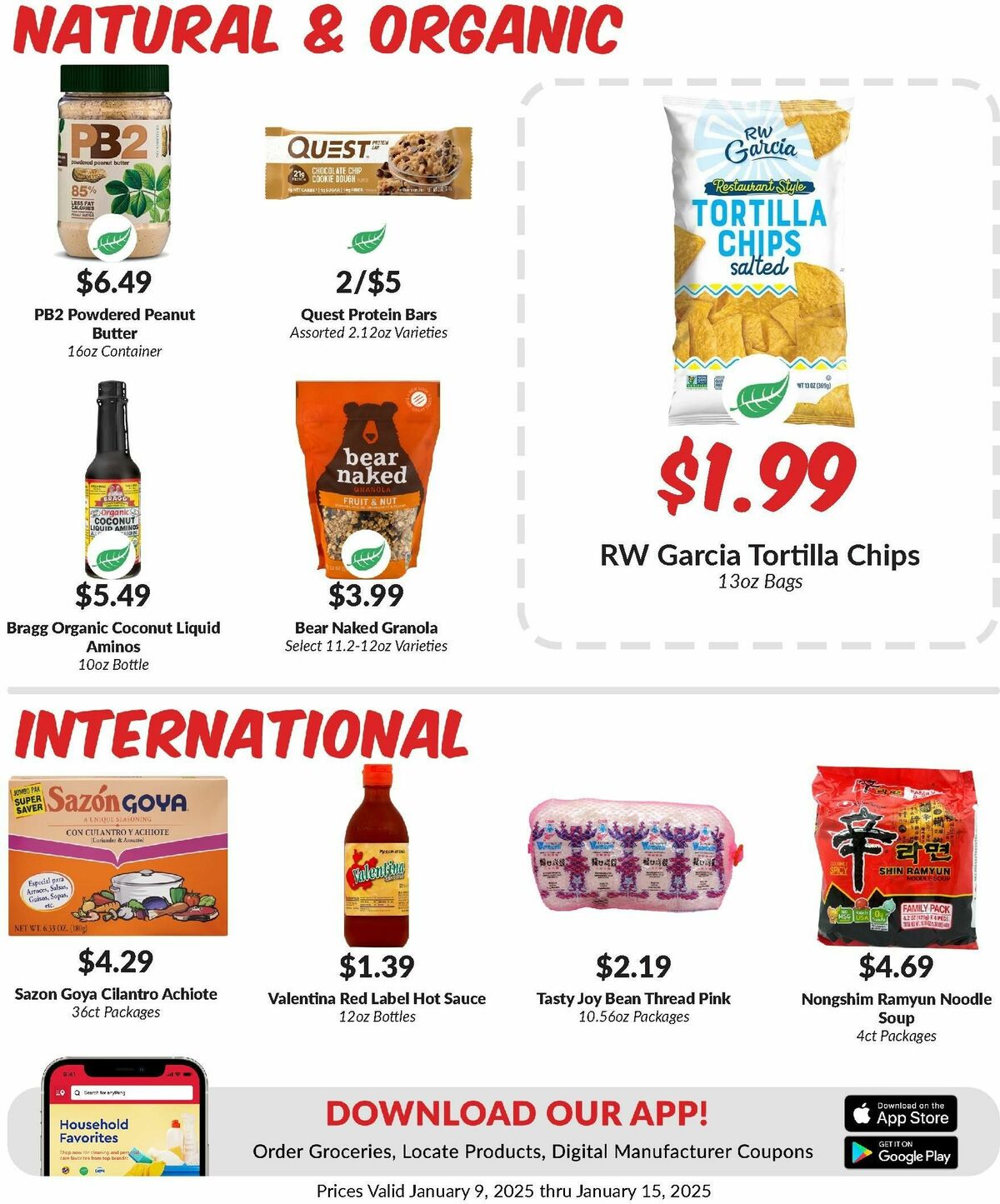 Woodmans Food Market Weekly Ad from January 9