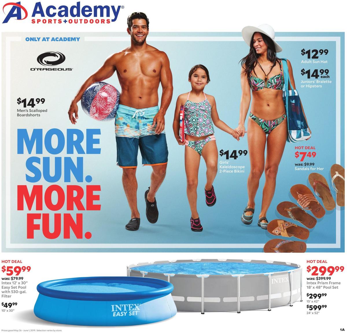 Academy Sports + Outdoors Weekly Ad from May 26.