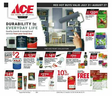 Ace Hardware Red Hot Buys