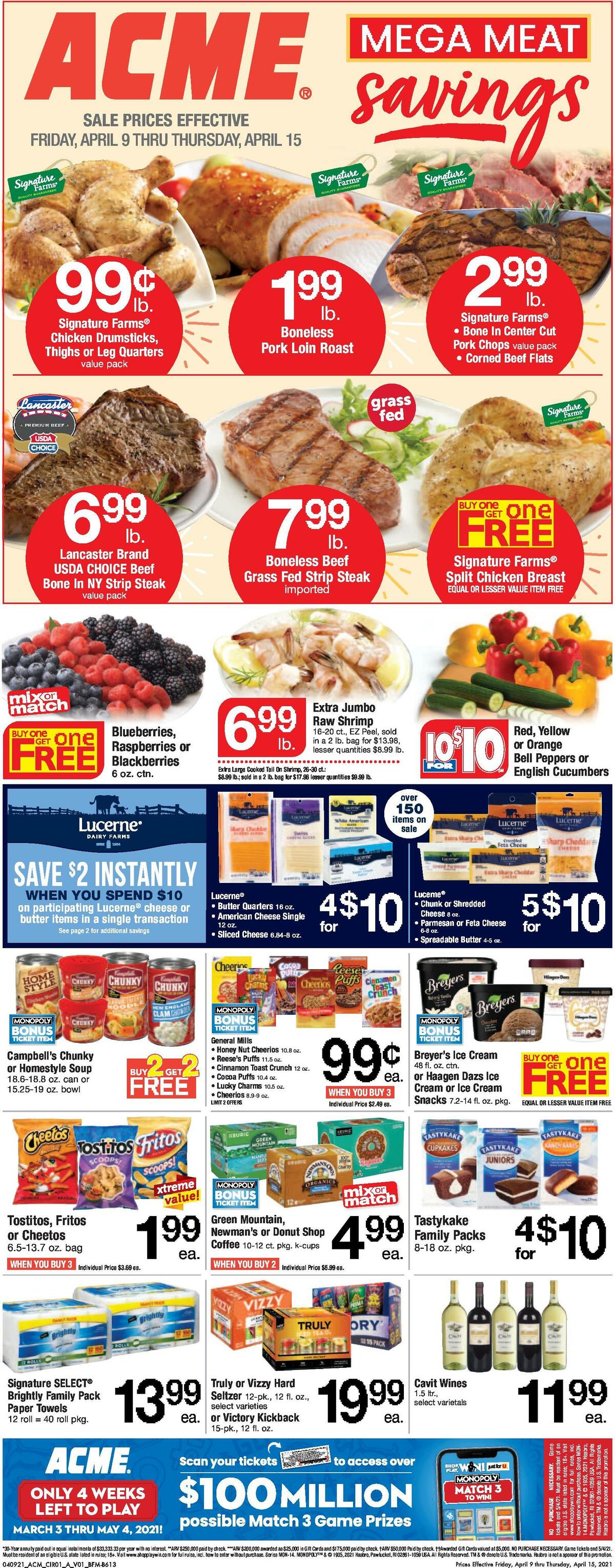ACME Markets Weekly Ads & Special Buys from April 9
