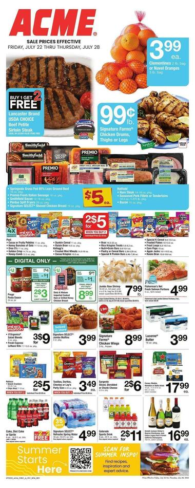 ACME Markets - Ocean City, MD - Hours & Weekly Ad