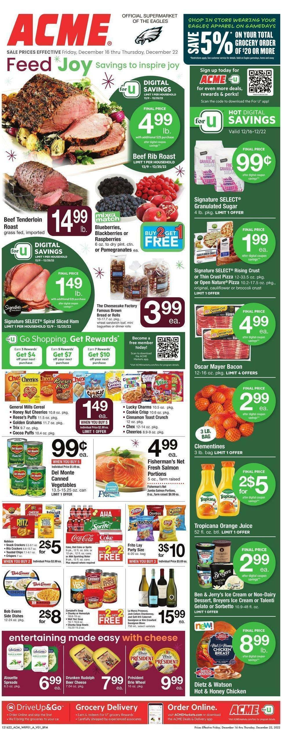 ACME Markets Weekly Ads & Special Buys from December 16