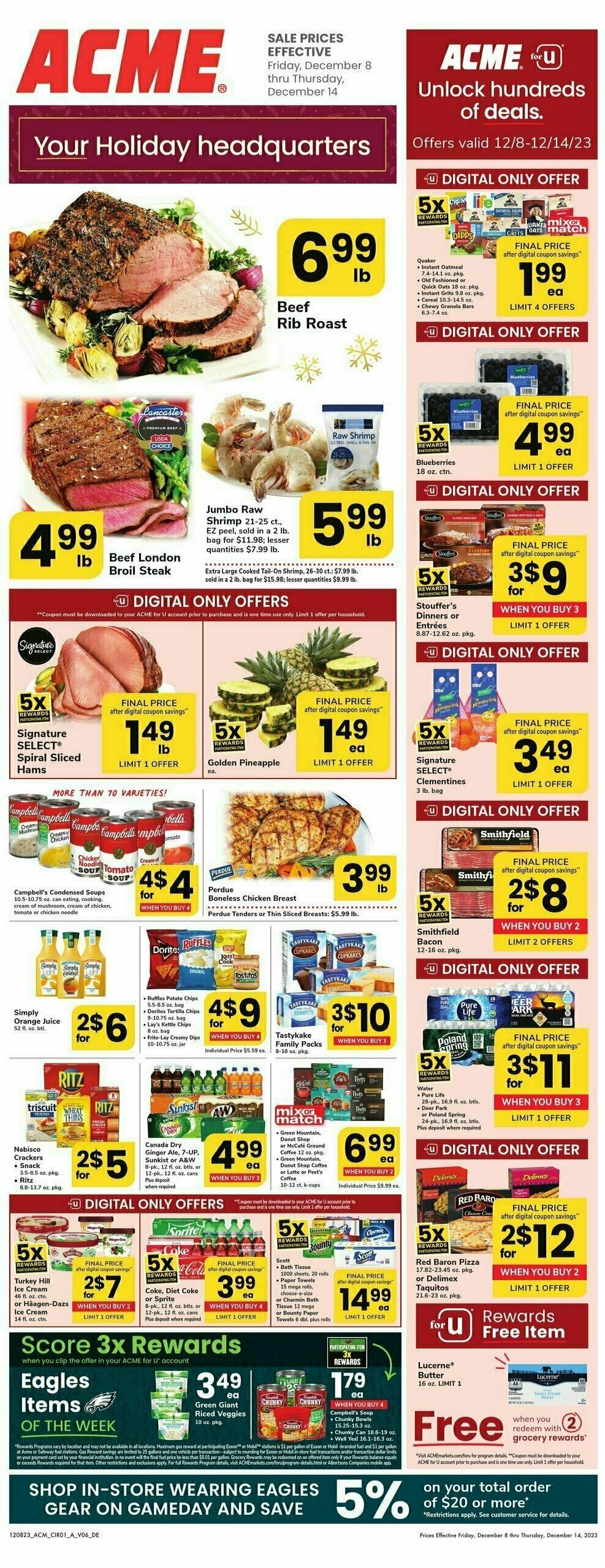 ACME Markets Weekly Ads & Special Buys from December 8