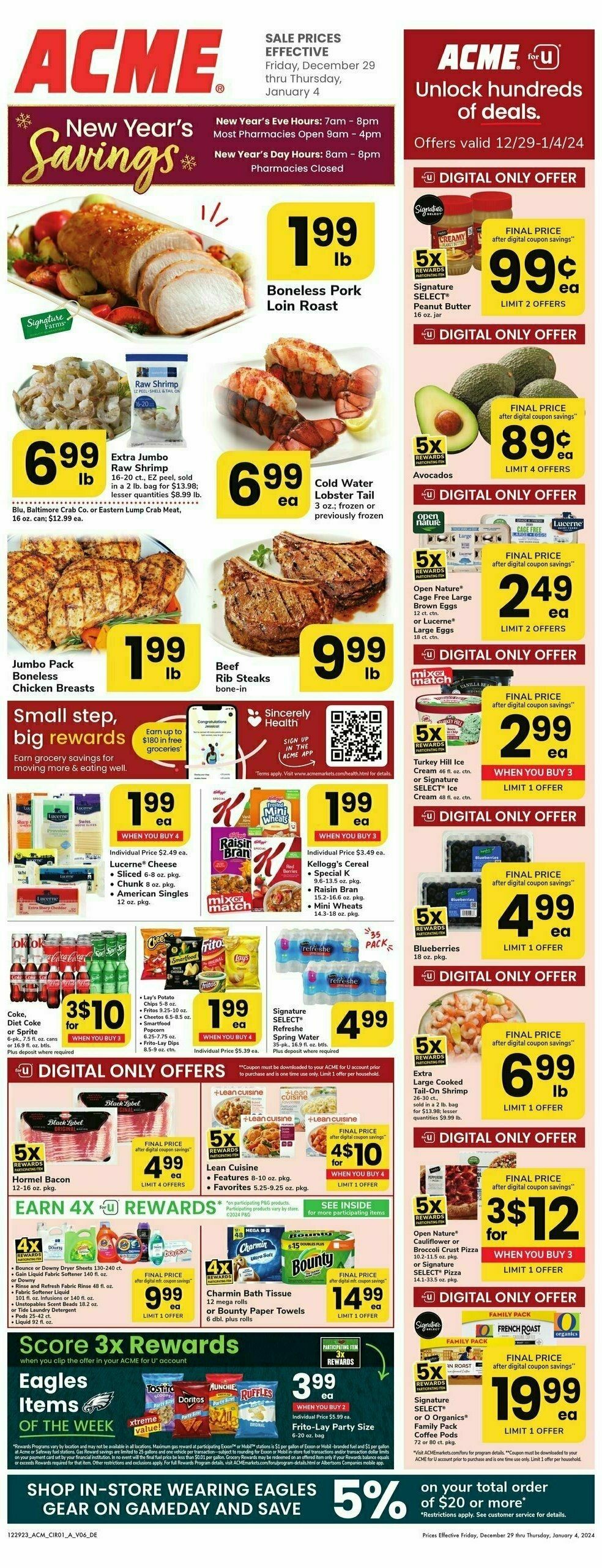 ACME Markets Weekly Ads & Special Buys from December 29