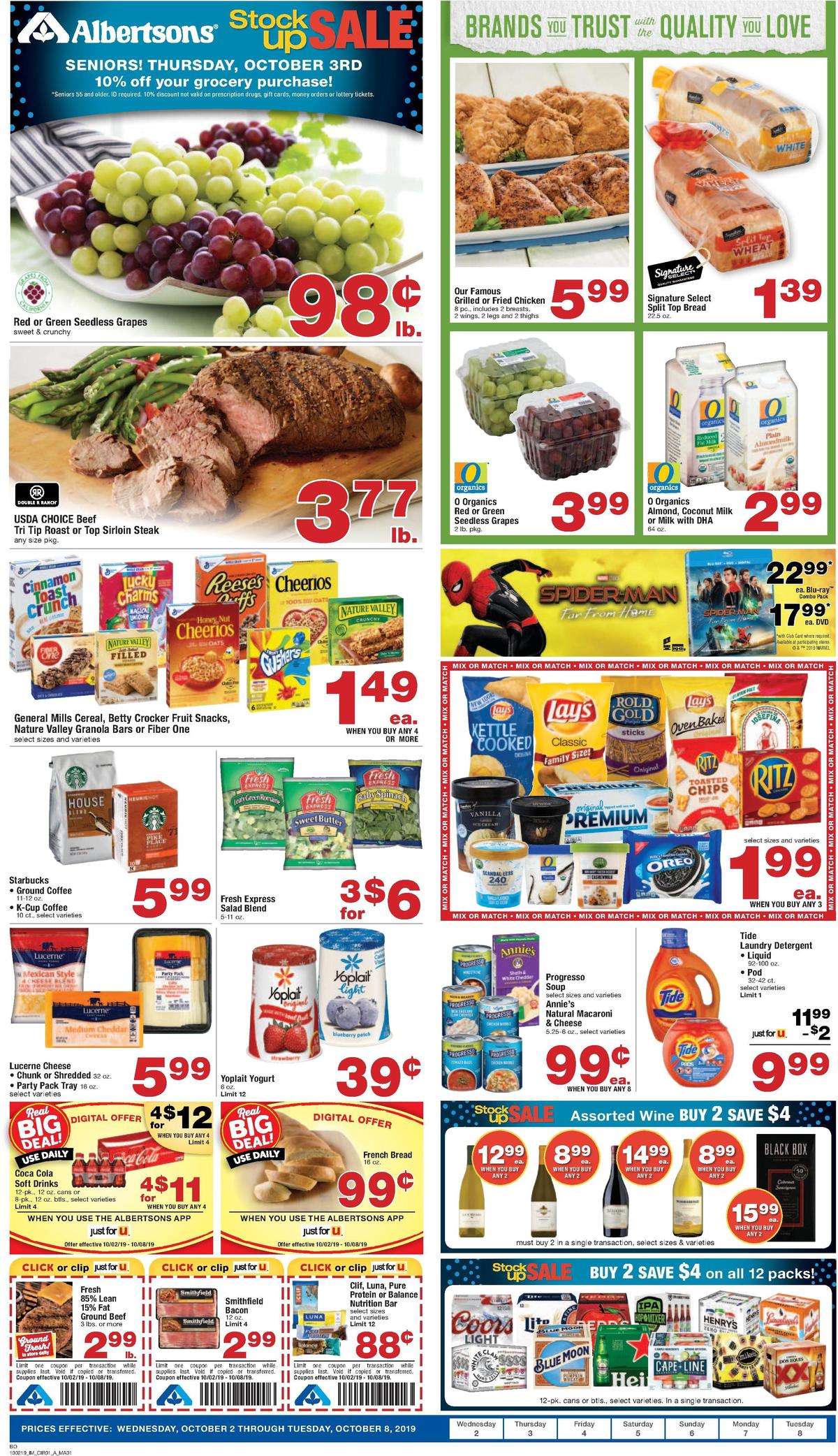 Albertsons Weekly Ads & Special Buys from October 2