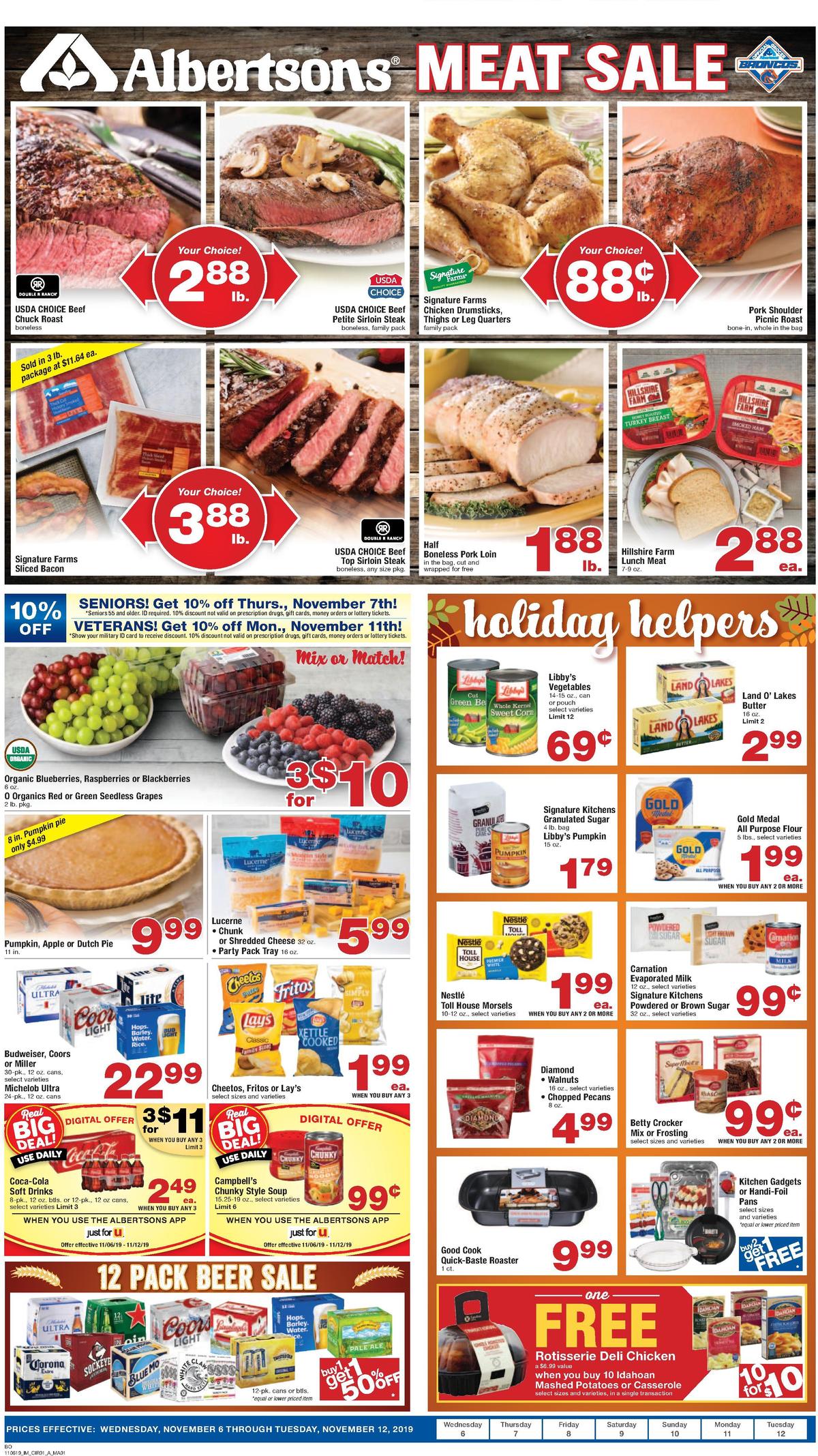 Albertsons Weekly Ads & Special Buys from November 6