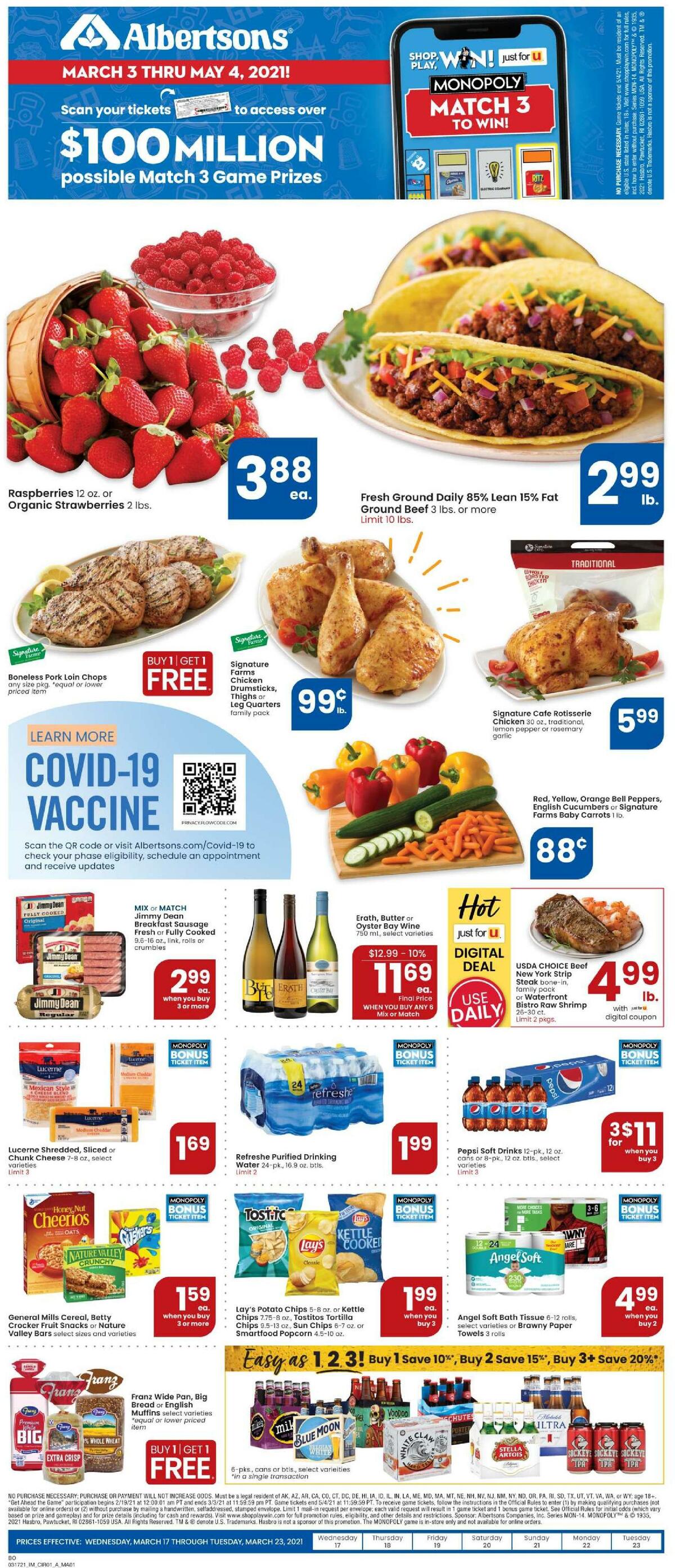 Albertsons Weekly Ads & Special Buys from March 17