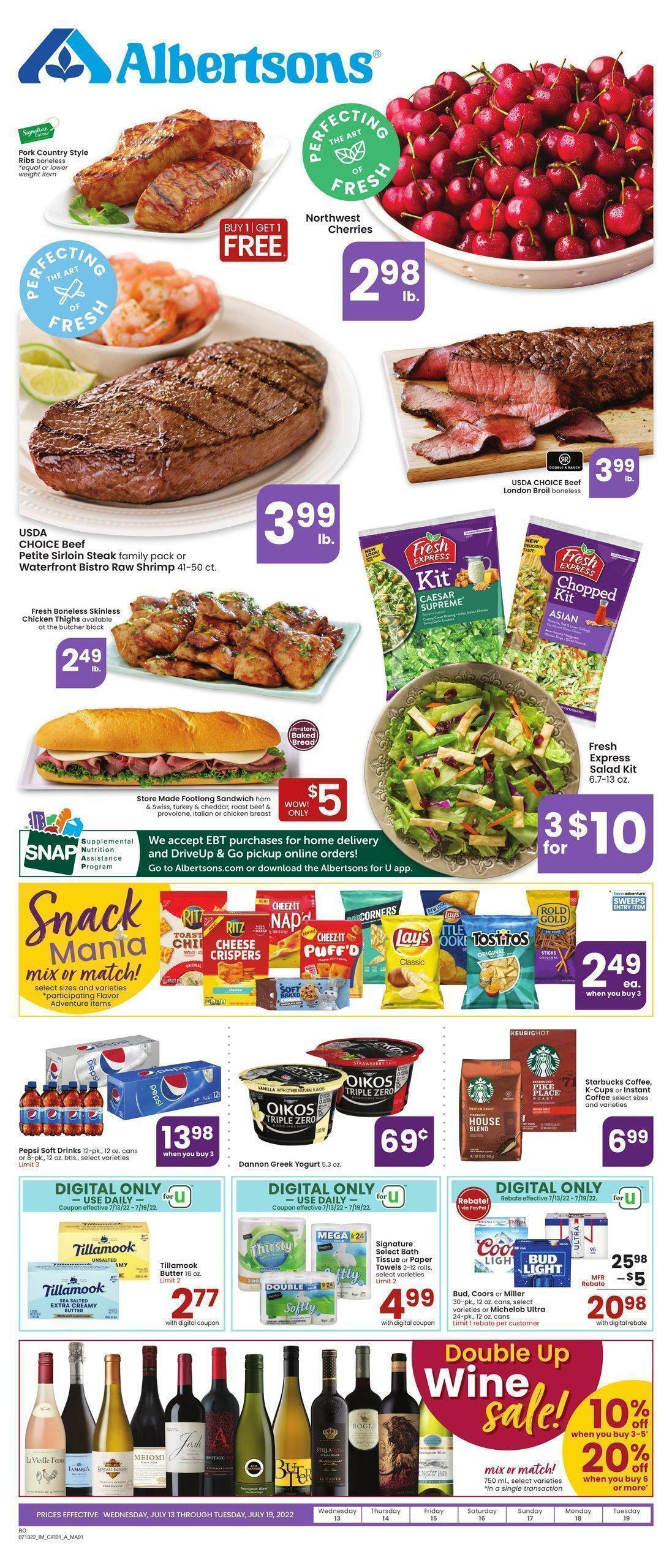 Albertsons Weekly Ads & Special Buys from July 13