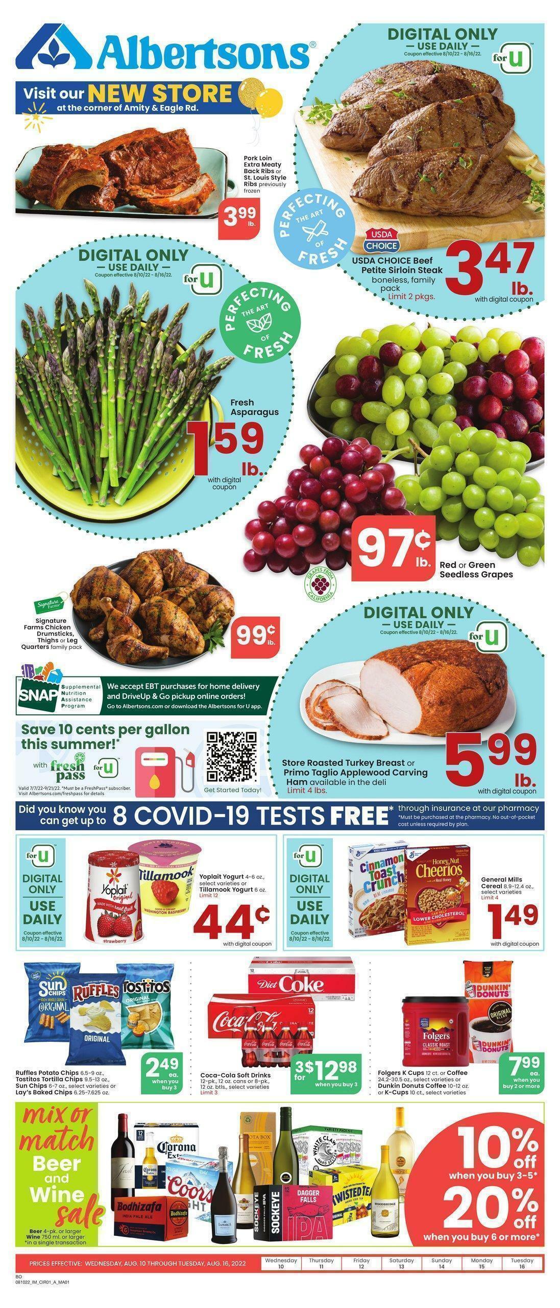 Albertsons Weekly Ads & Special Buys from August 10