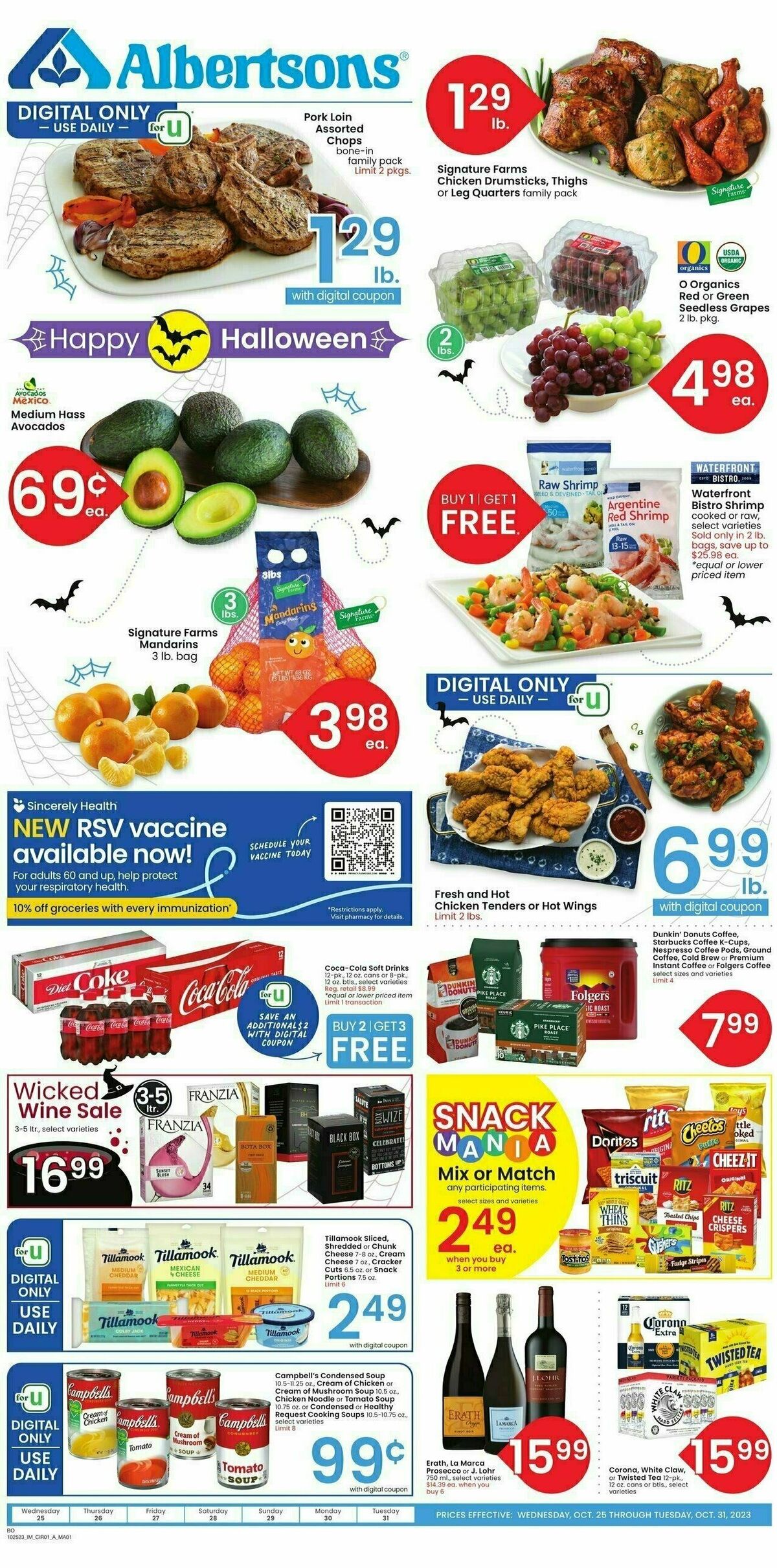 Albertsons Weekly Ads & Special Buys from October 25