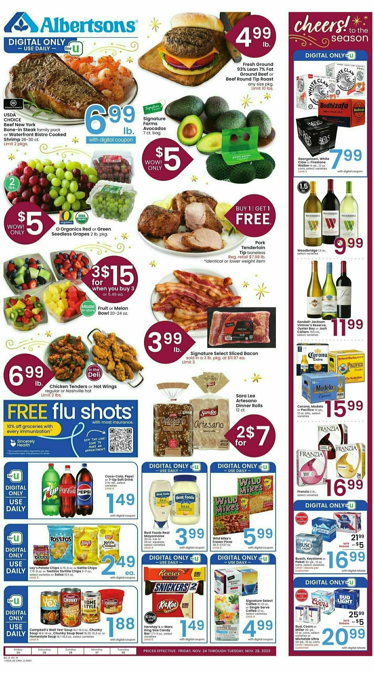 Albertsons Weekly Ads & Special Buys from November 24