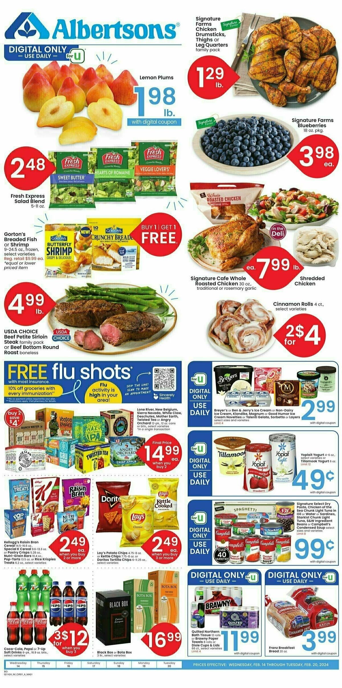 Albertsons Weekly Ads & Special Buys from February 14