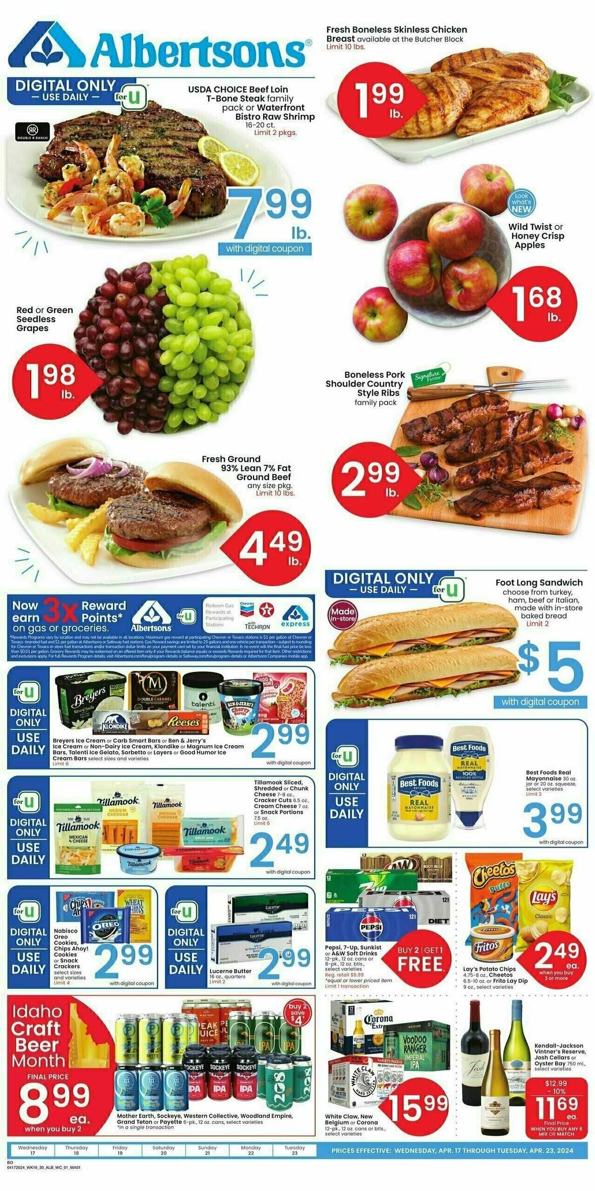 Albertsons Weekly Ads & Special Buys from April 17