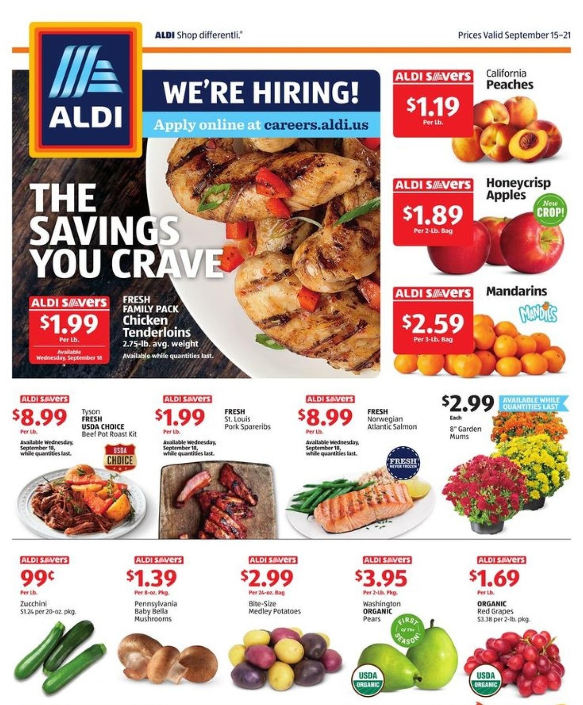 ALDI US Weekly Ads & Special Buys from September 15