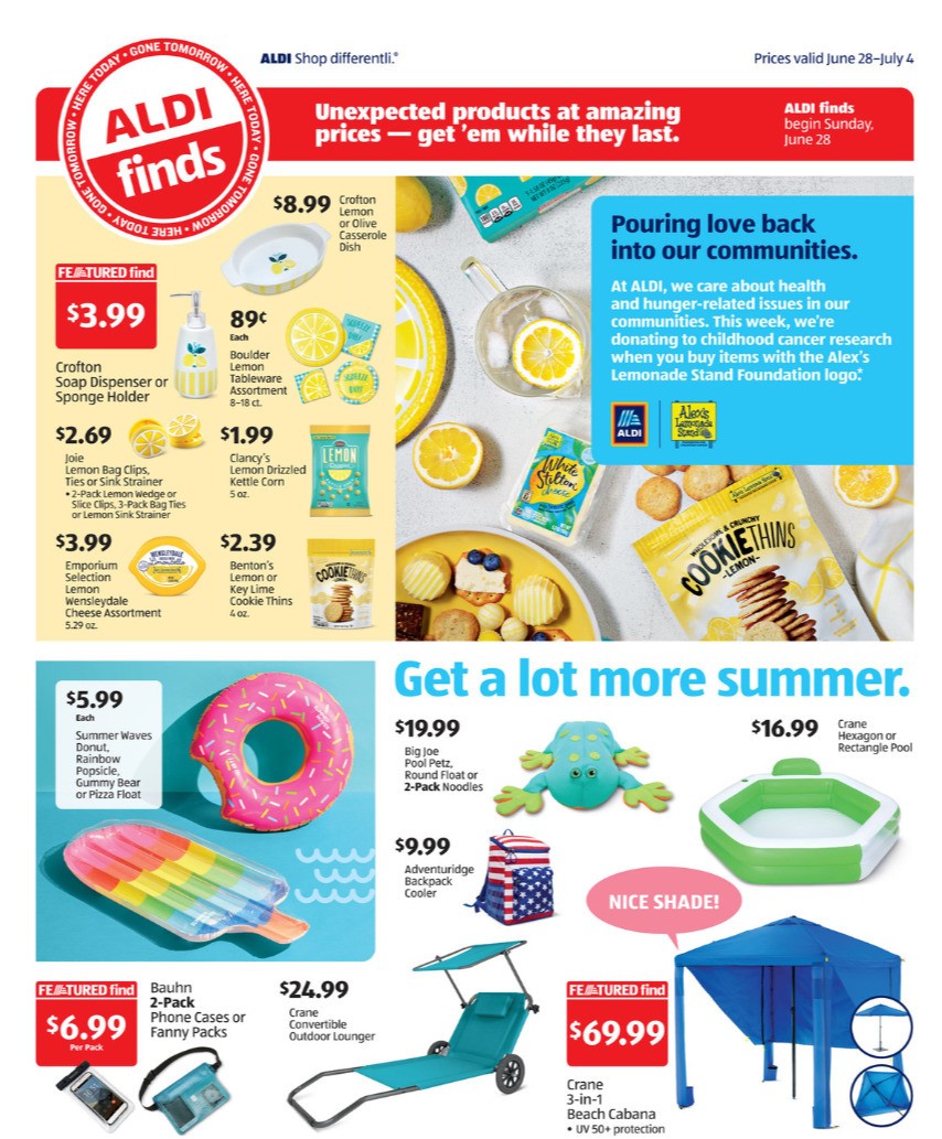 ALDI US Weekly Ads & Special Buys from June 28 Page 3