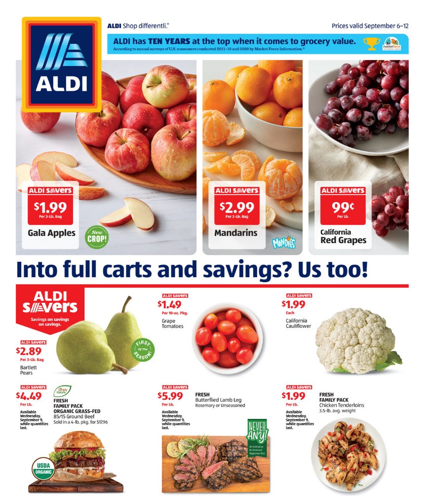 ALDI US Weekly Ads & Special Buys from September 6