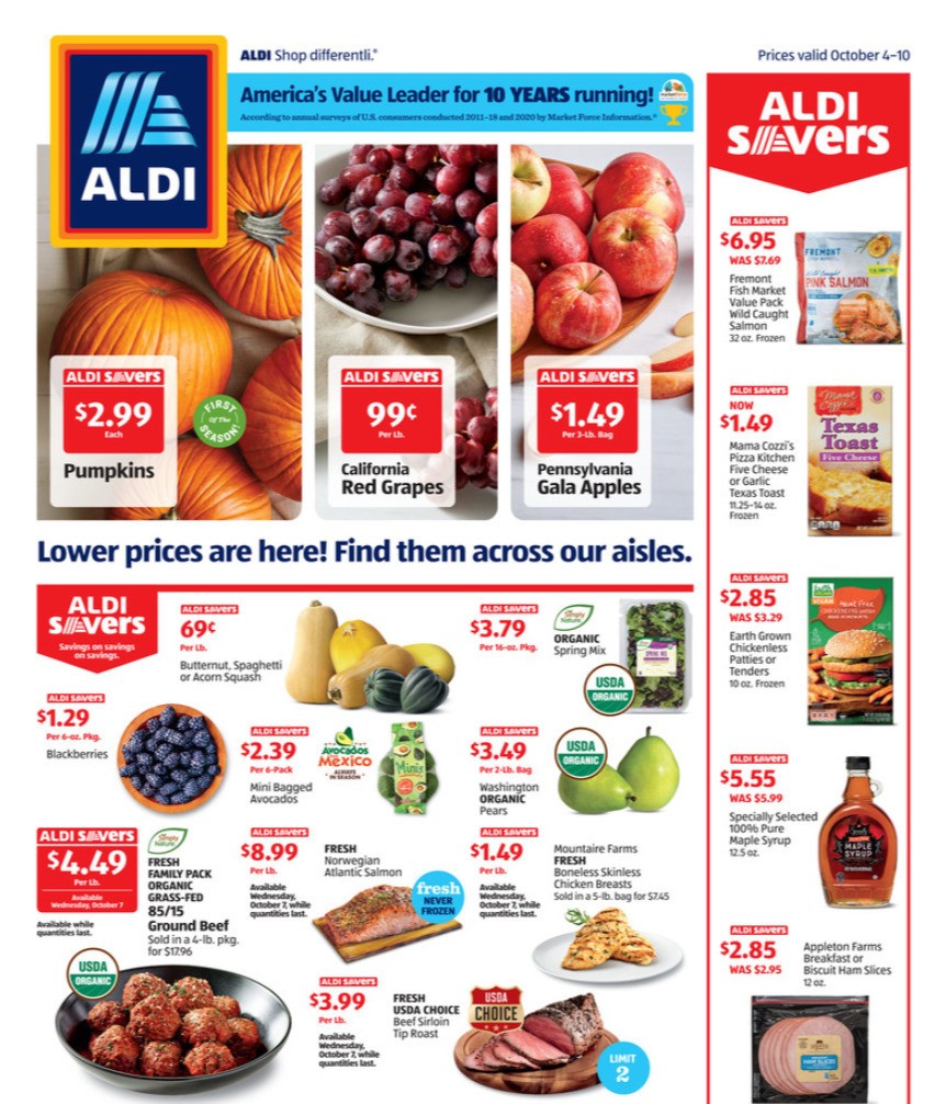 ALDI US Weekly Ads & Special Buys from October 4