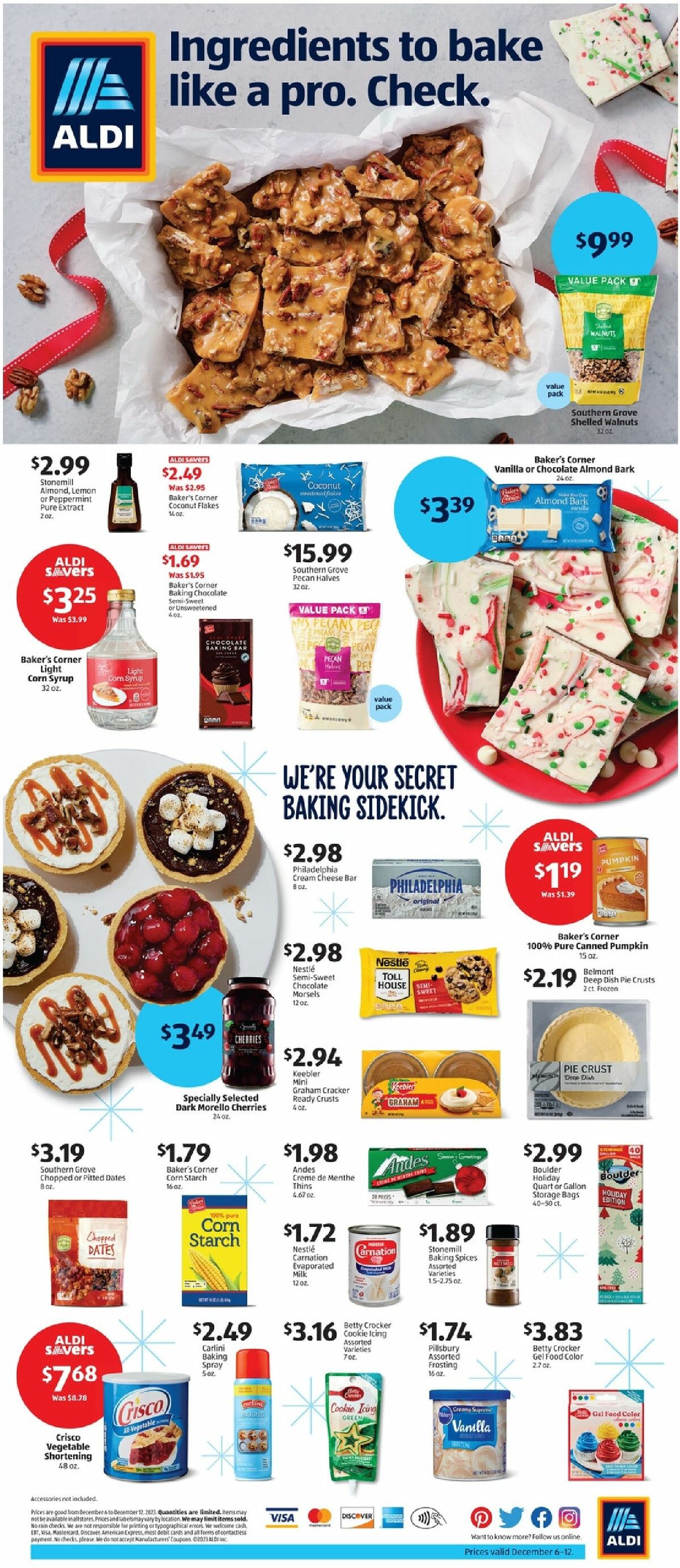 ALDI Holiday Baking US Weekly Ads & Special Buys from December 6