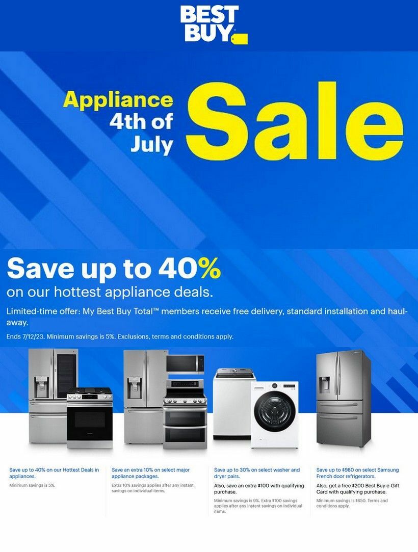 Best Buy Top Deals & Offers from July 4