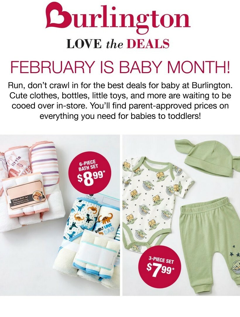 Burlington Deals & Offers from February 9