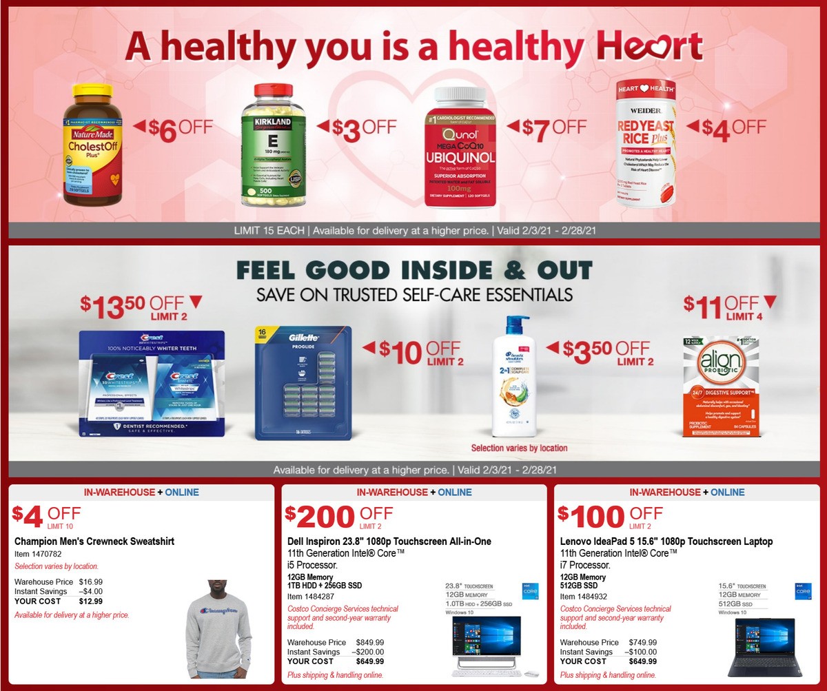 Costco Special Buys and Warehouse Savings for February 3 Page 3