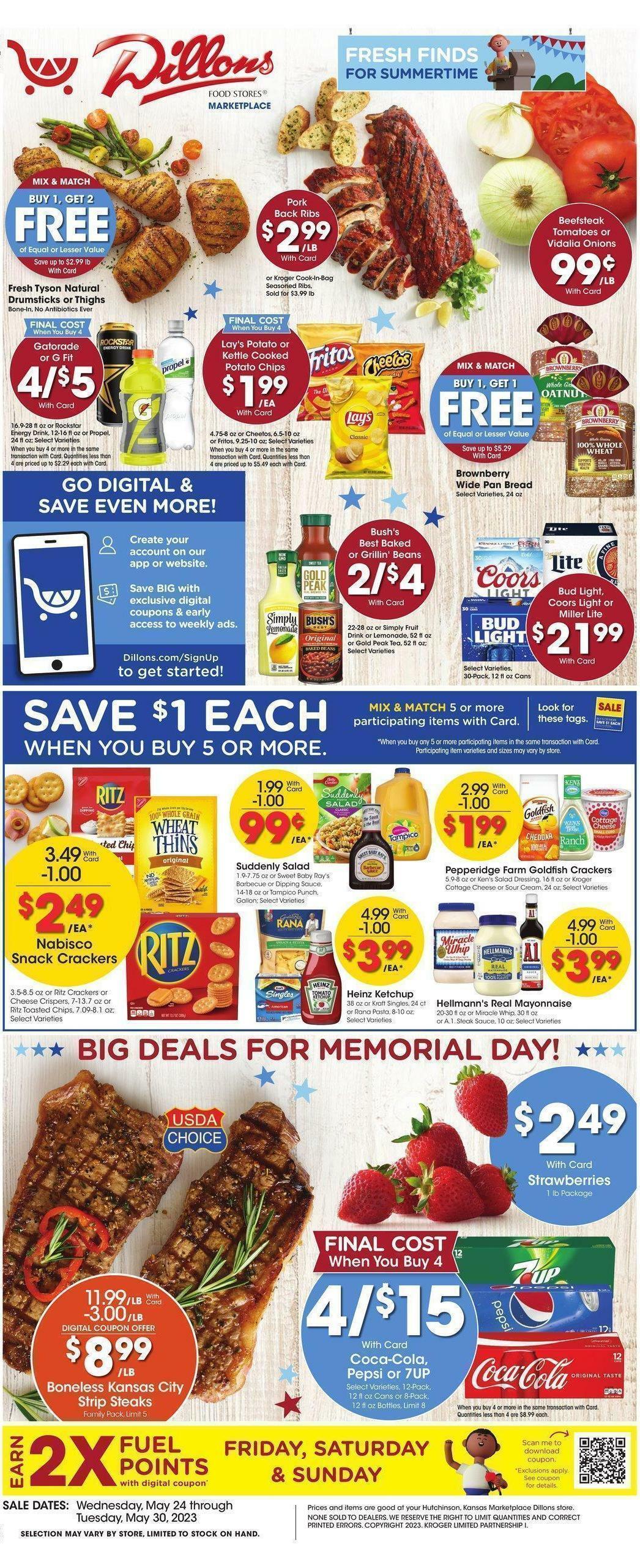 Dillons Weekly Ad & Deals from May 24