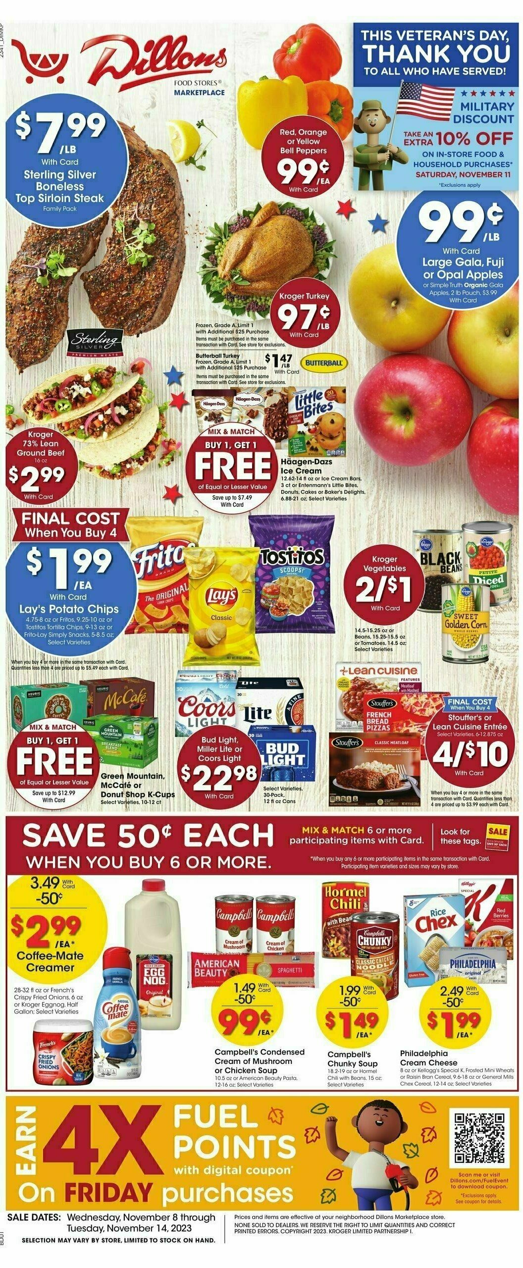 Dillons Weekly Ad & Deals From November 8