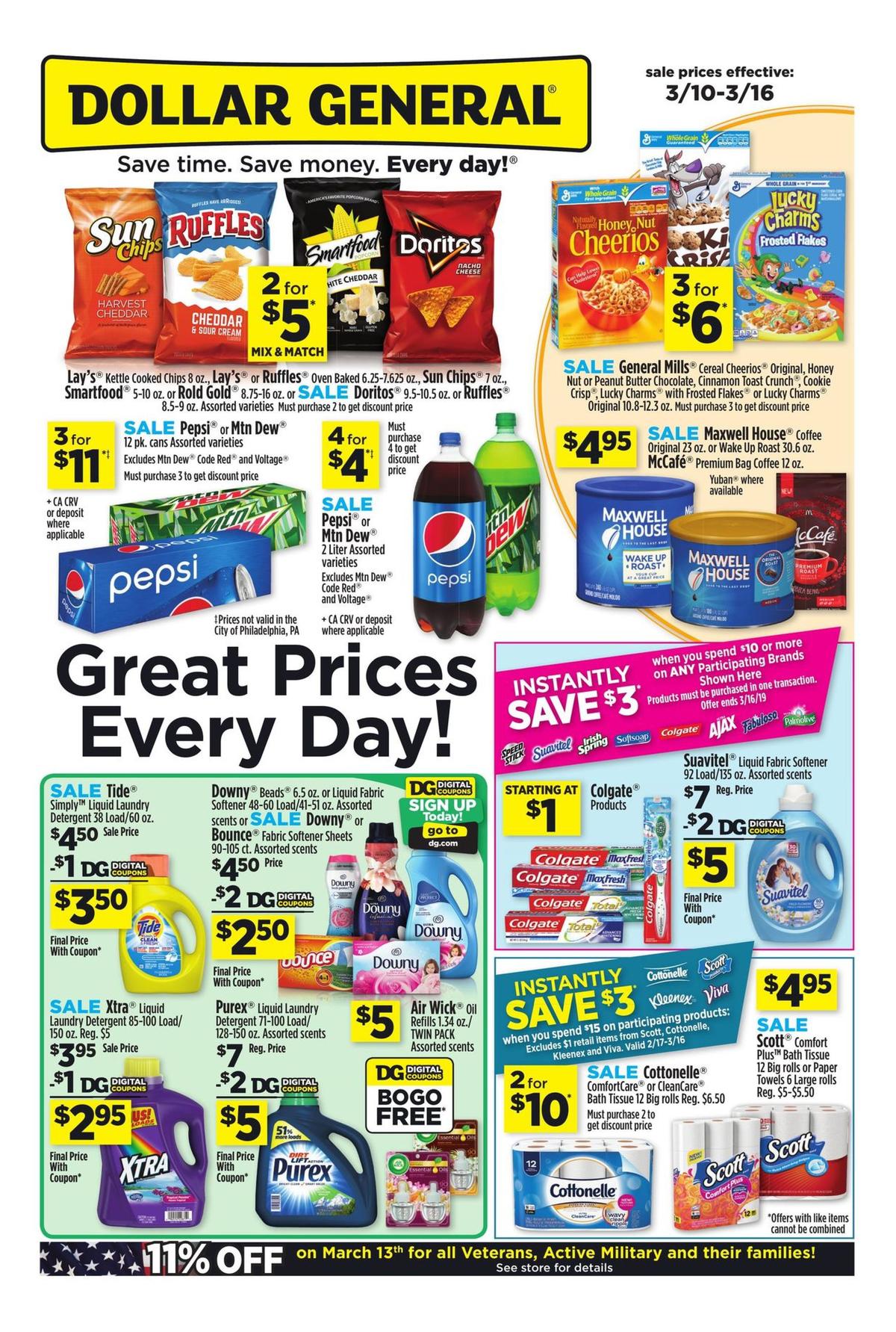 Dollar General Weekly Ads and Circulars from March 10