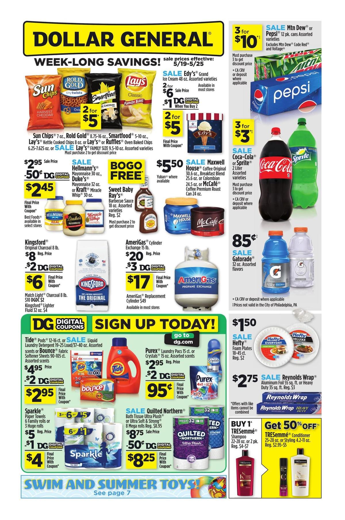 Dollar General Weekly Ads and Circulars from May 19