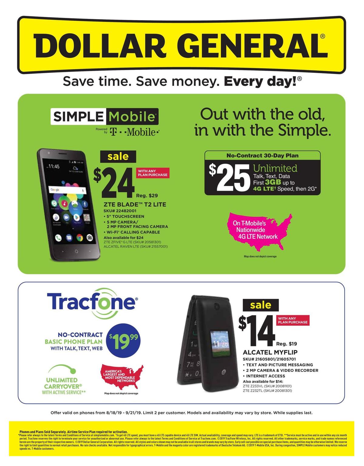 Dollar General Weekly Wireless Specials Weekly Ads and Circulars from ...