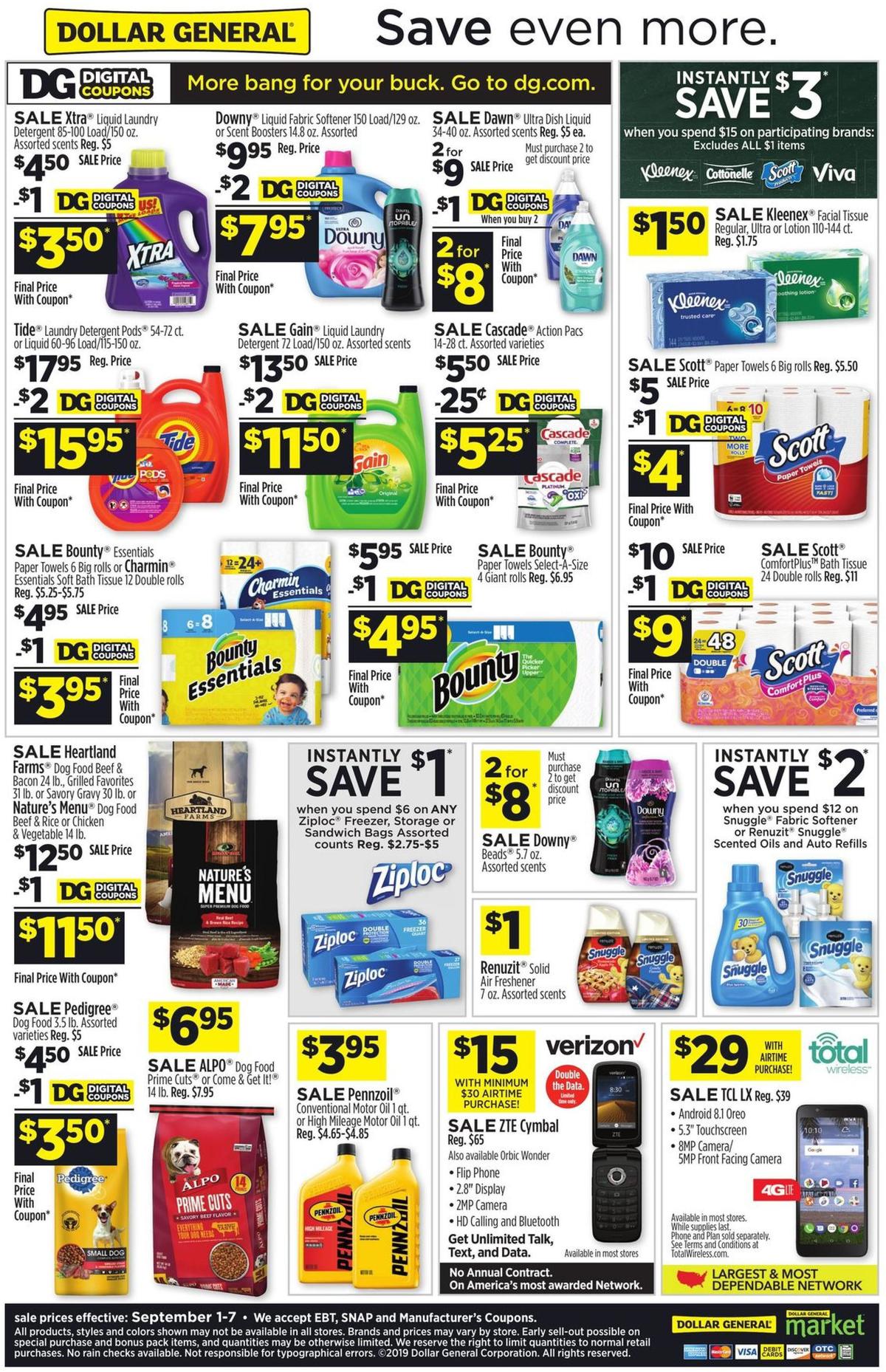 Dollar General Weekly Ads and Circulars from September 1 - Page 2