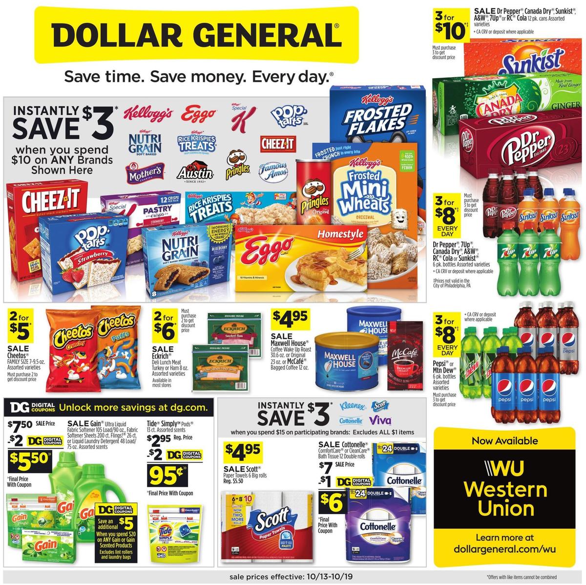 Dollar General Weekly Ads And Circulars From October 13