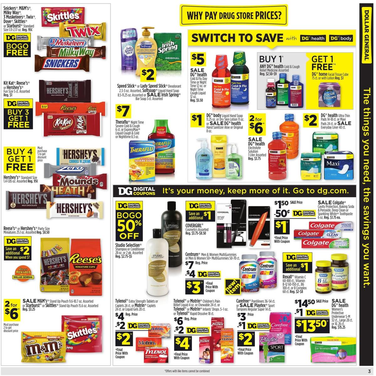 Dollar General Weekly Ads and Circulars for January 5 Page 3