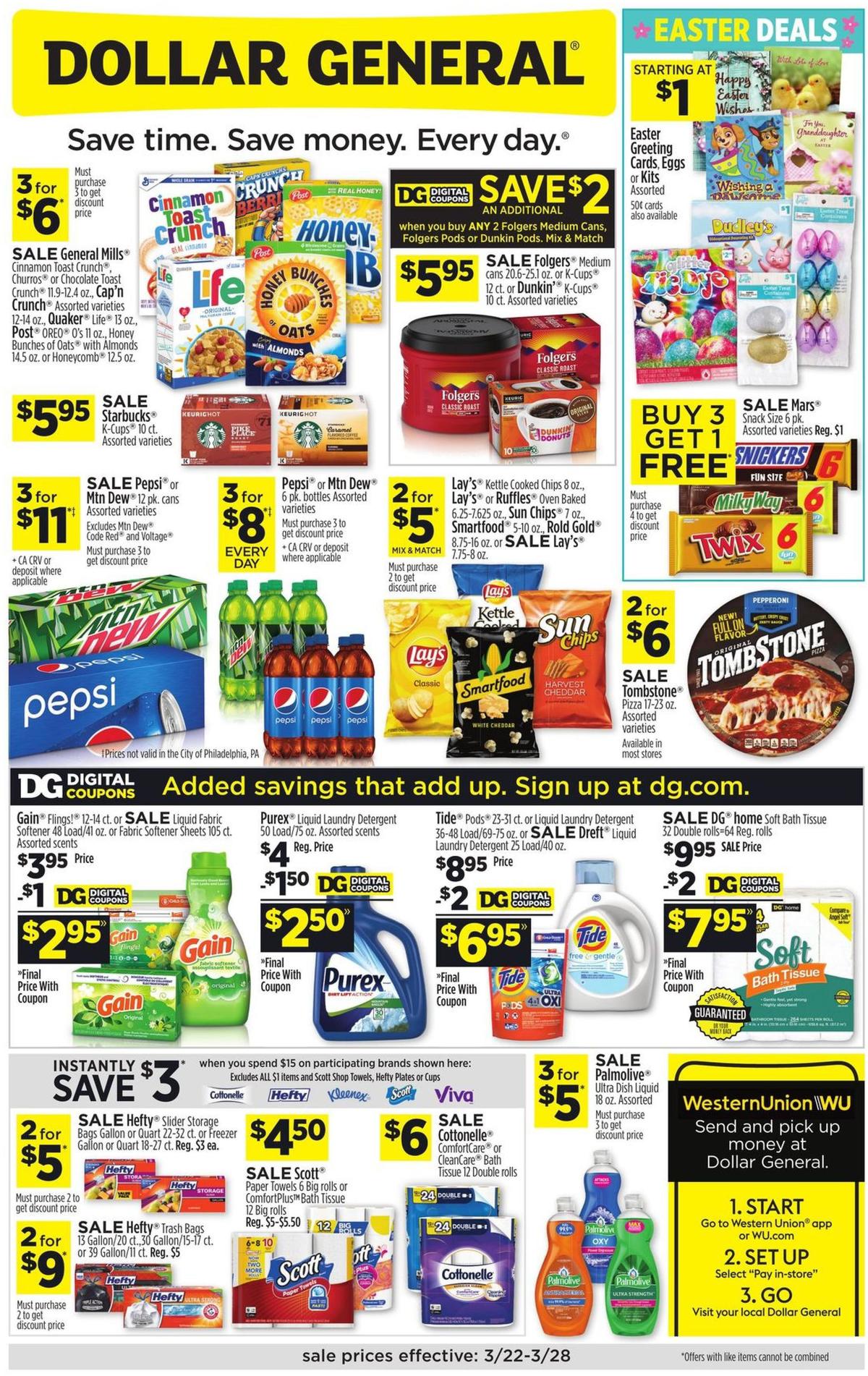 Dollar General Weekly Ads And Circulars From March 22   1 