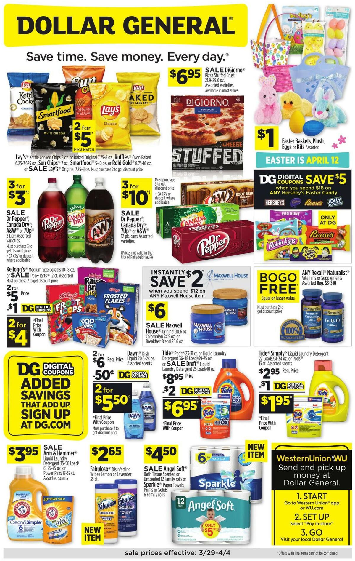 Dollar General Weekly Ads and Circulars from March 29