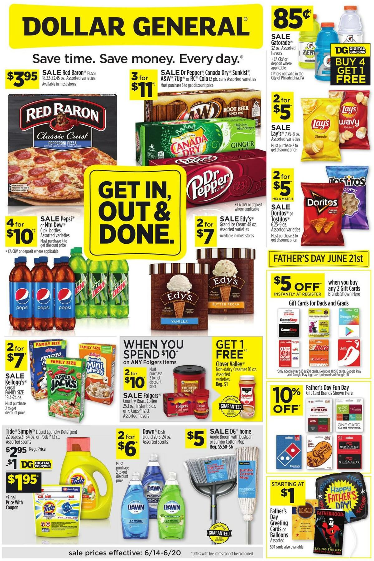 Dollar General Weekly Ads and Circulars from June 14