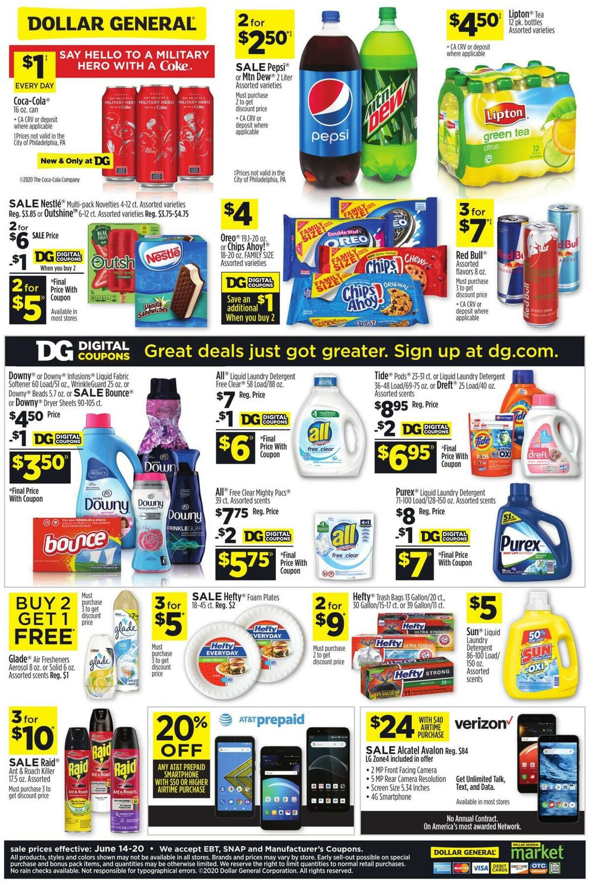 Dollar General Weekly Ads and Circulars from June 14 Page 2