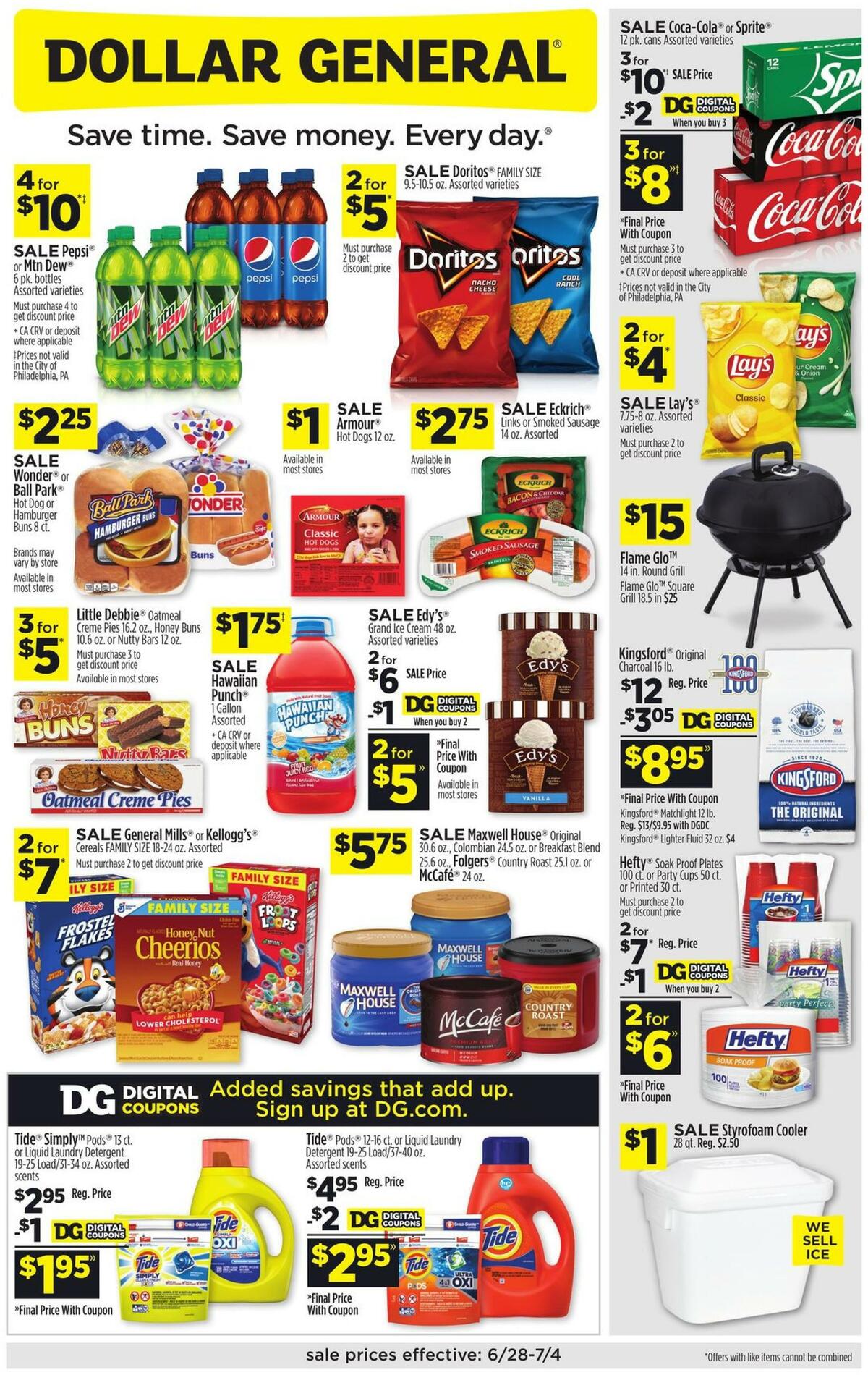 Dollar General Weekly Ads and Circulars from June 28