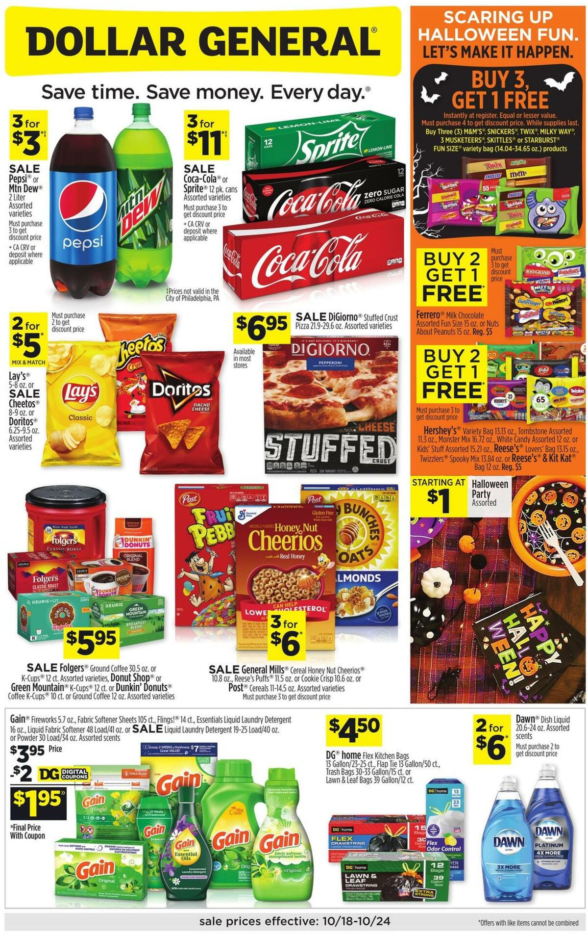 Dollar General Weekly Ads and Circulars from October 18