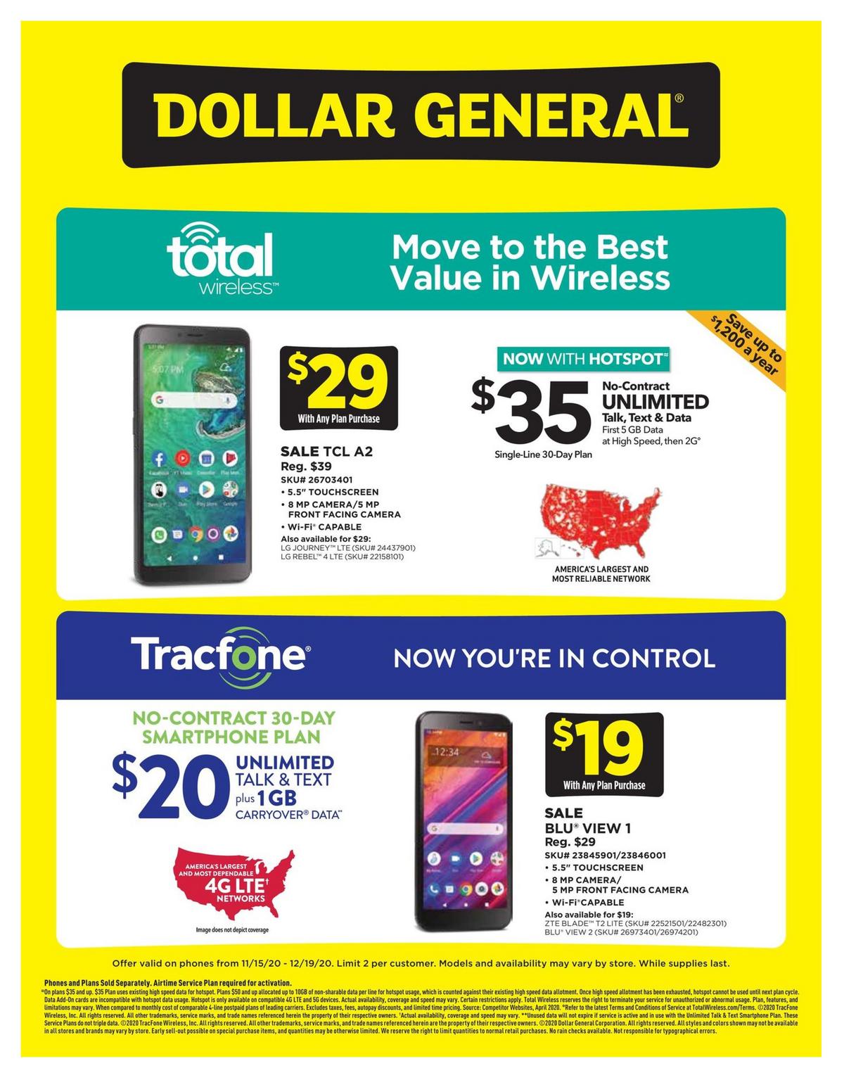 Dollar General Weekly Wireless Specials Weekly Ads and Circulars from ...