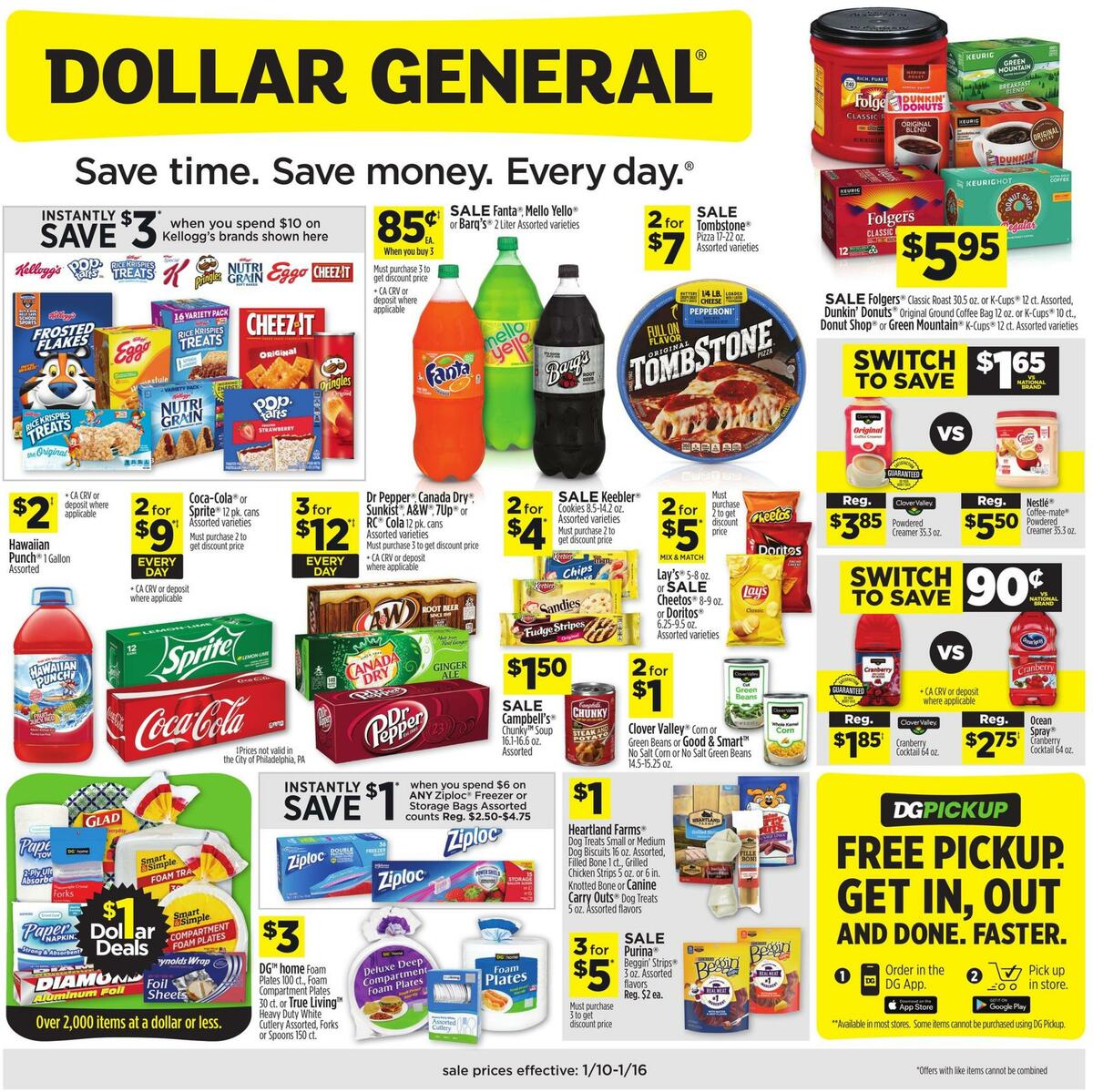 Dollar General Weekly Ads and Circulars from January 10