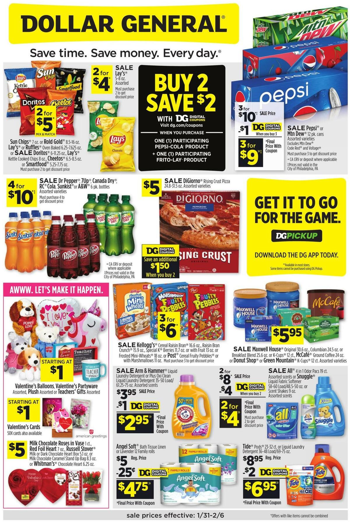 Dollar General Weekly Ads and Circulars from January 31