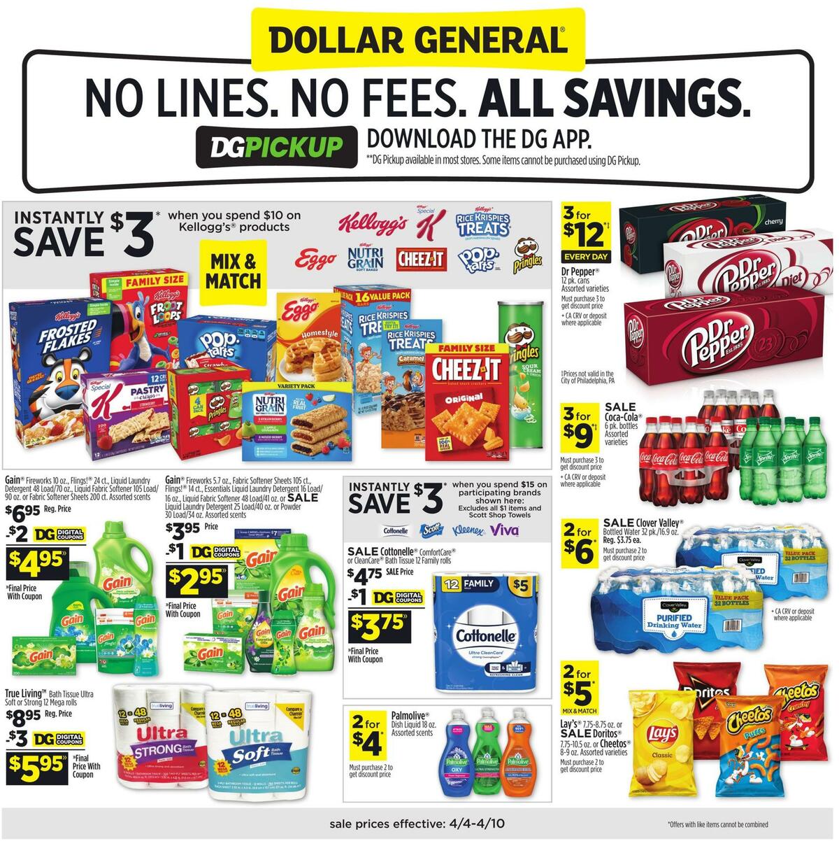 Dollar General Weekly Ads and Circulars from April 4