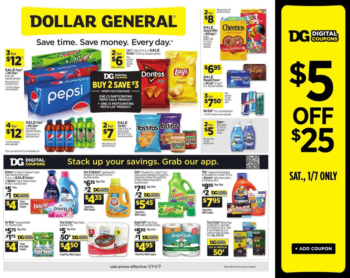 Dollar General Weekly Ads and Circulars from January 1