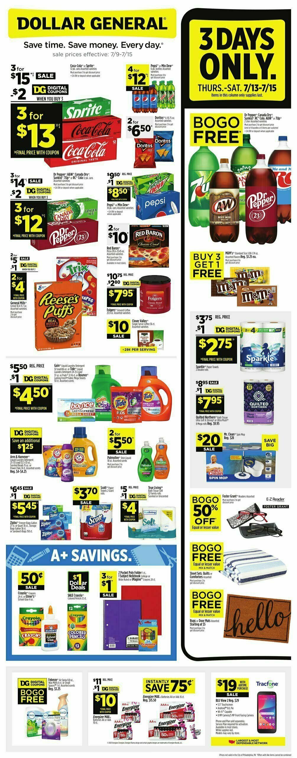 Dollar General Weekly Ads and Circulars from July 9