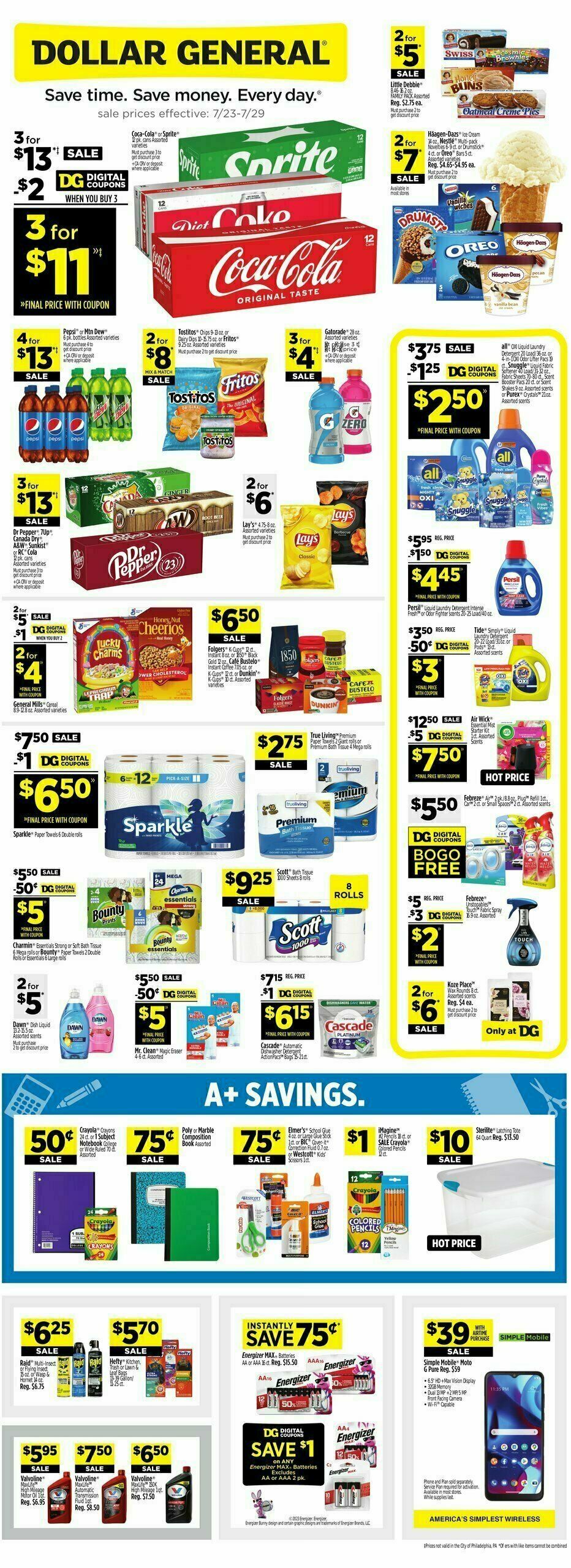 Dollar General Weekly Ads and Circulars from July 23