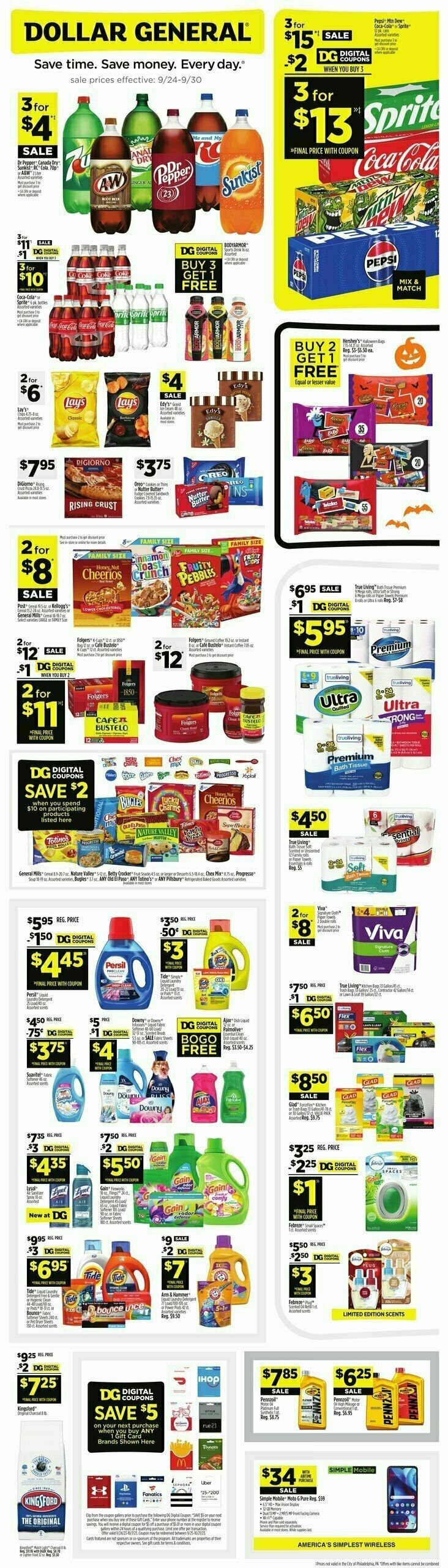 Dollar General Weekly Ads And Circulars From September 24