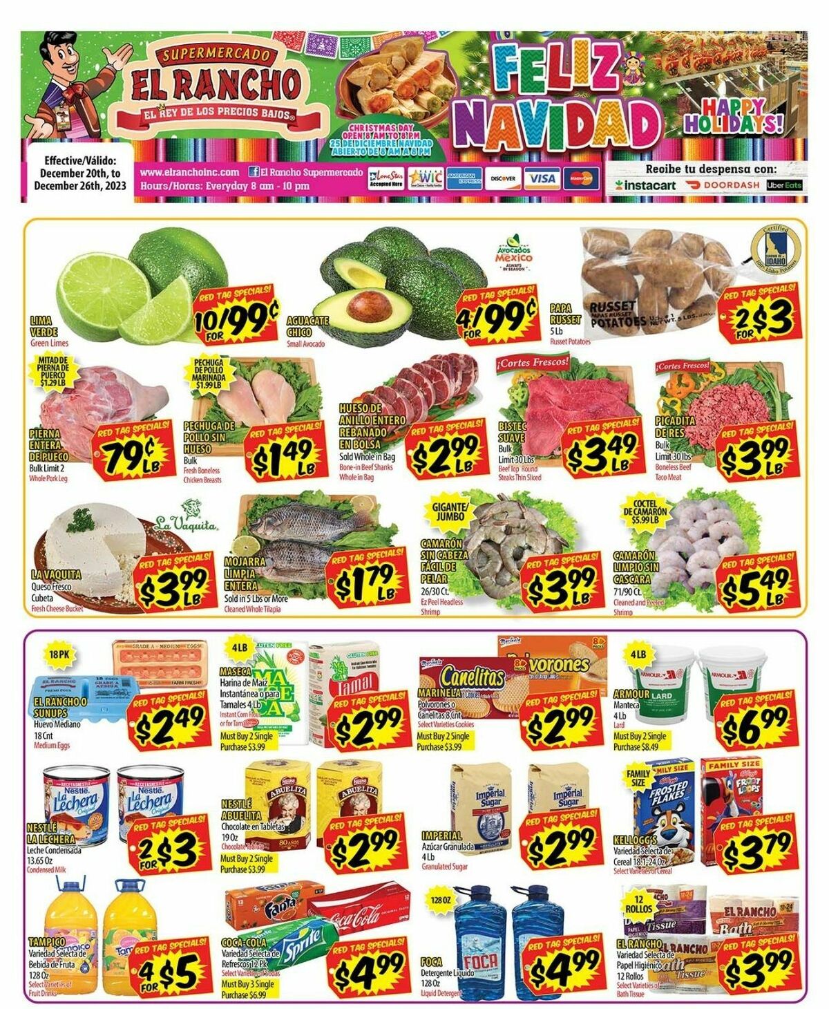 El Rancho Weekly Ads from December 20