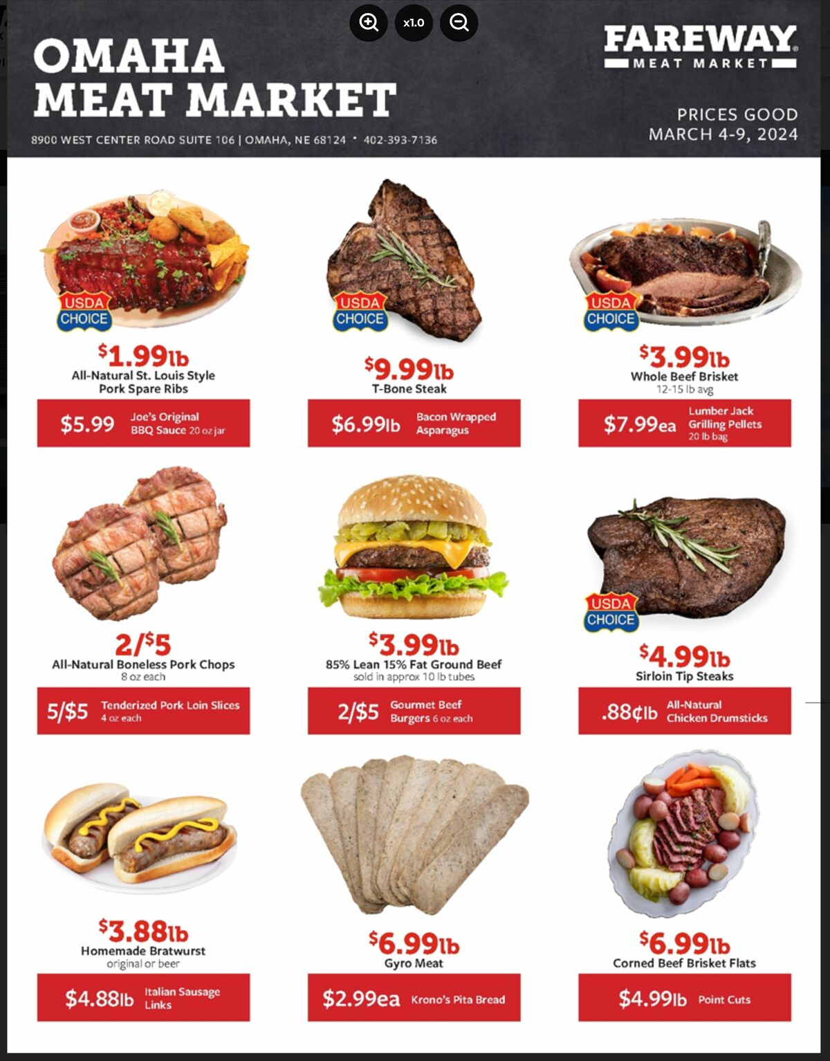 Fareway Meat Market Ad